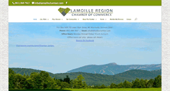 Desktop Screenshot of lamoillechamber.com